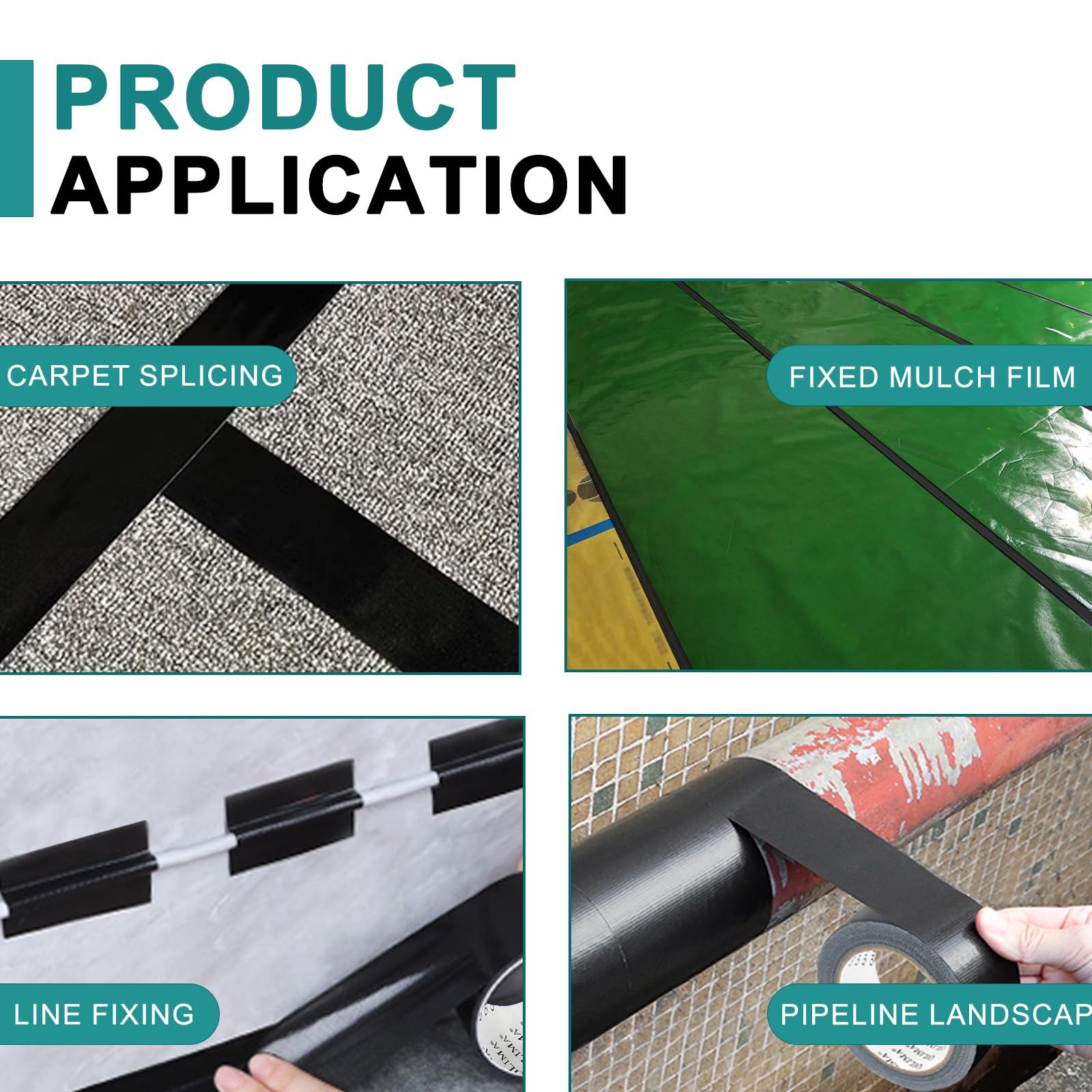 QILIMA Cloth Duct Tape, Waterproof Duct Cloth Fabric, Professional Grade Duct Tape For Photographers,Repairs, DIY, Crafts, Indoor Outdoor Use,4 Inch X 30 Yards, Olive Green