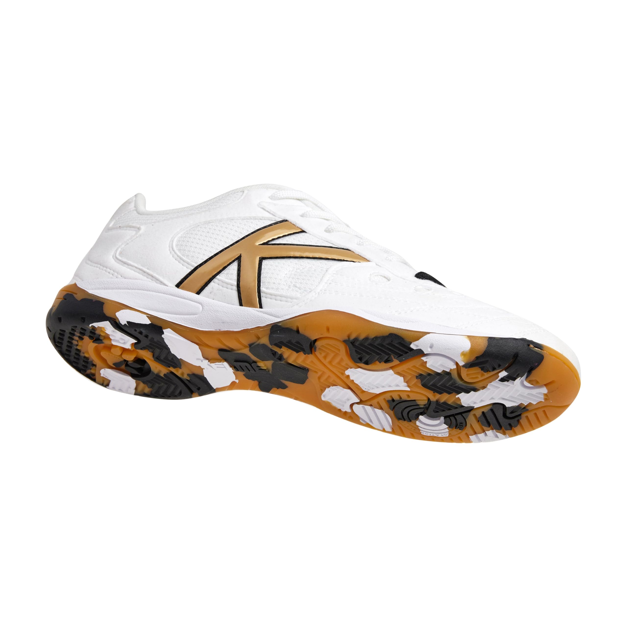 KELME Zapatillas De Fútbol Sala Indoor Copa Special Player Blanco-Oro-Negro