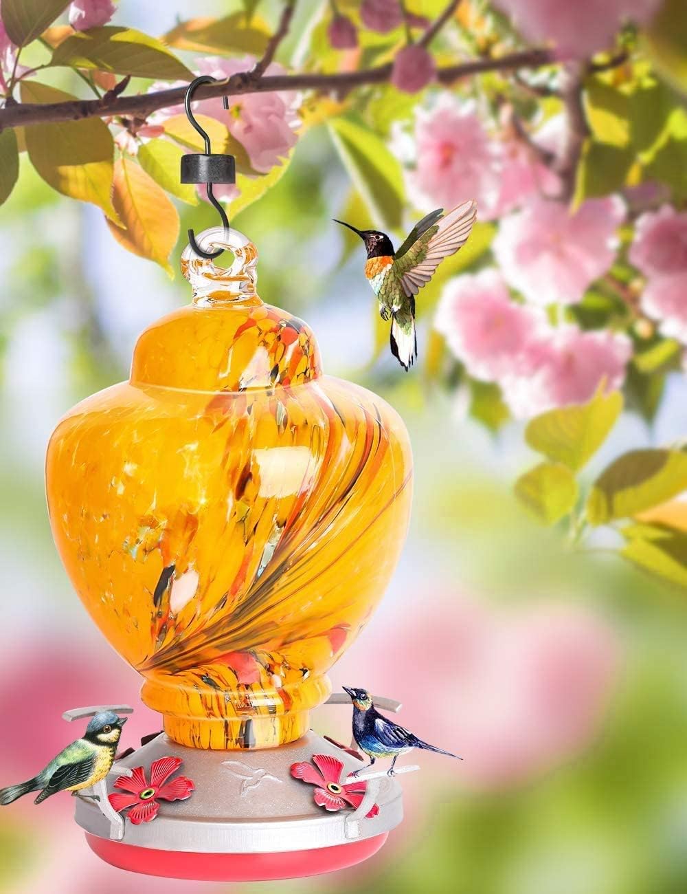 Sahara Sailor Hummingbird Feeders (Yellow)