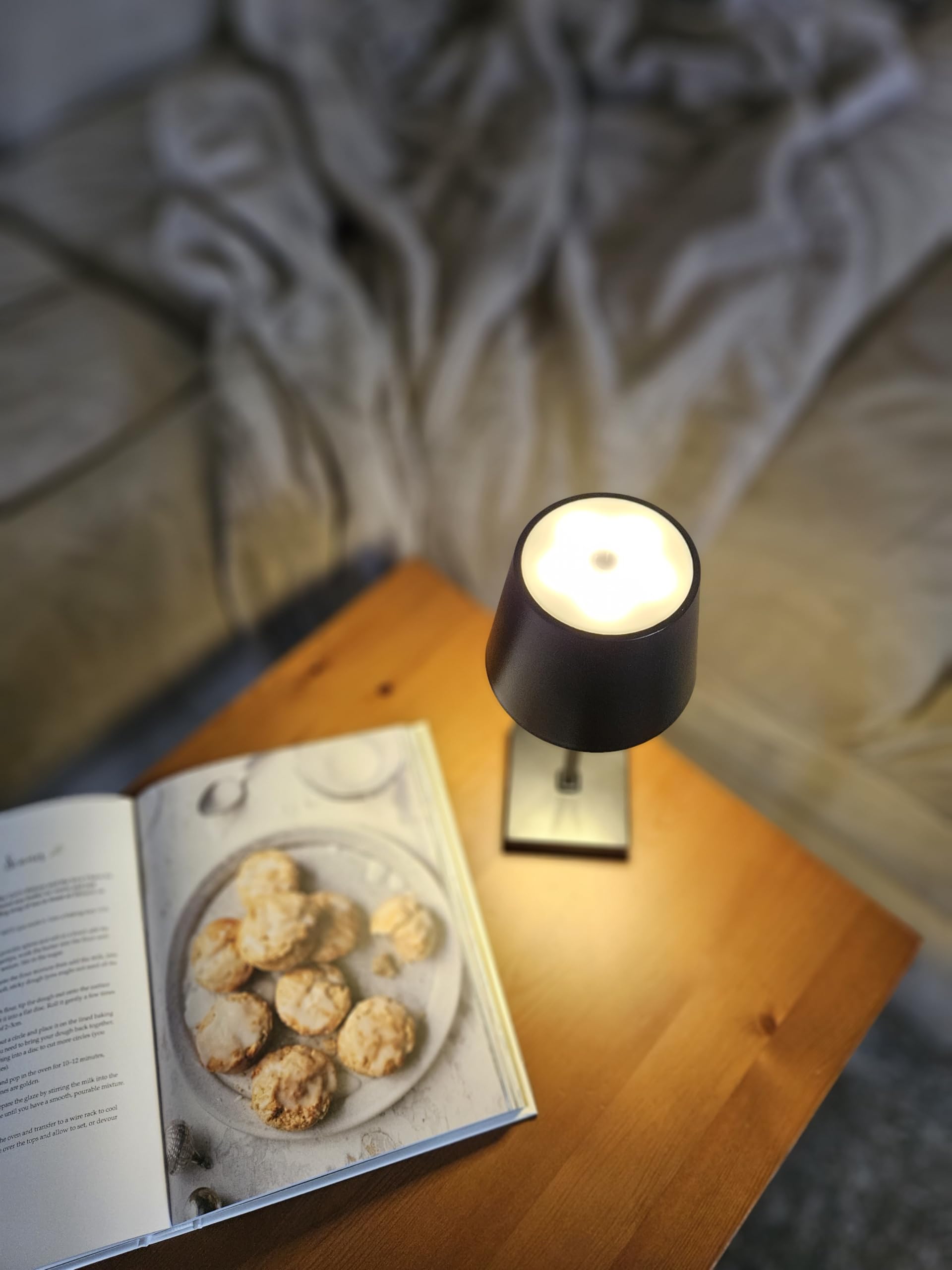 LED terraslamp Pasi, wit Hoogte 26 cm Metaal Touch LED terraslamp Pasi, wit Hoogte 26 cm Metaal Touch