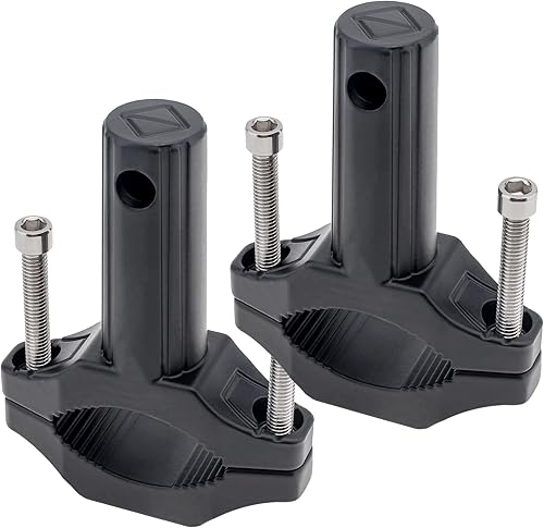 Miniatura 8 de Windance 2 soportes de montaje para lámpara de horquilla delantera, soporte de montaje auxiliar para faros antiniebla, soporte de montaje de foco,