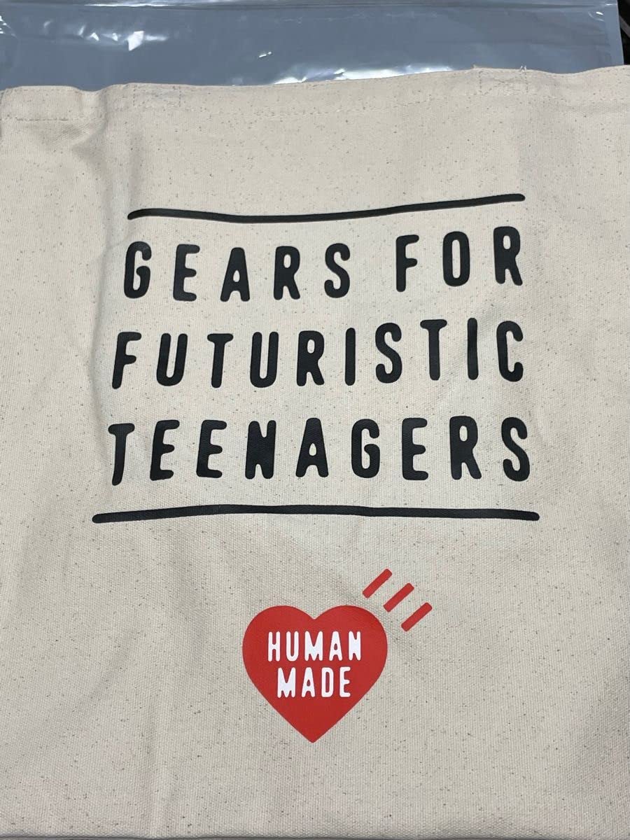 Amazon.co.jp: Human Made BOOK TOTE BEAR トートバッグ