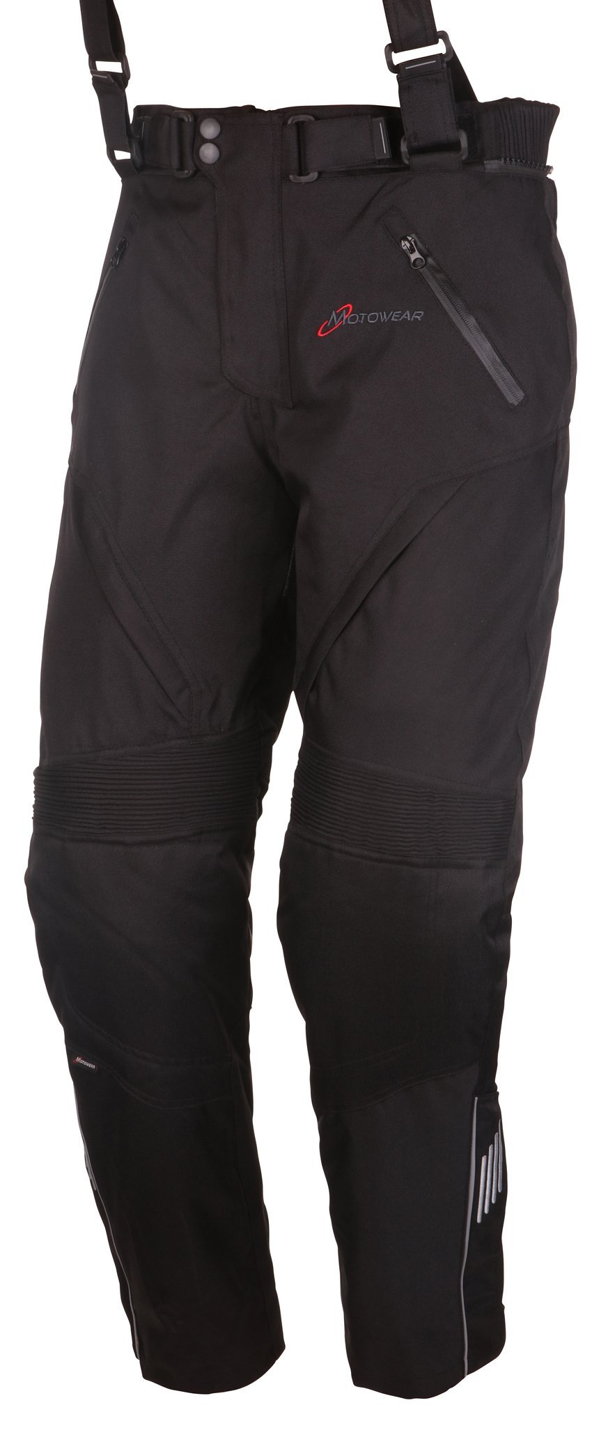 Motowear Motorradkombi P2 Textil - Wasserdicht, Atmungsaktiv, Schwarz, Unisex, One Size