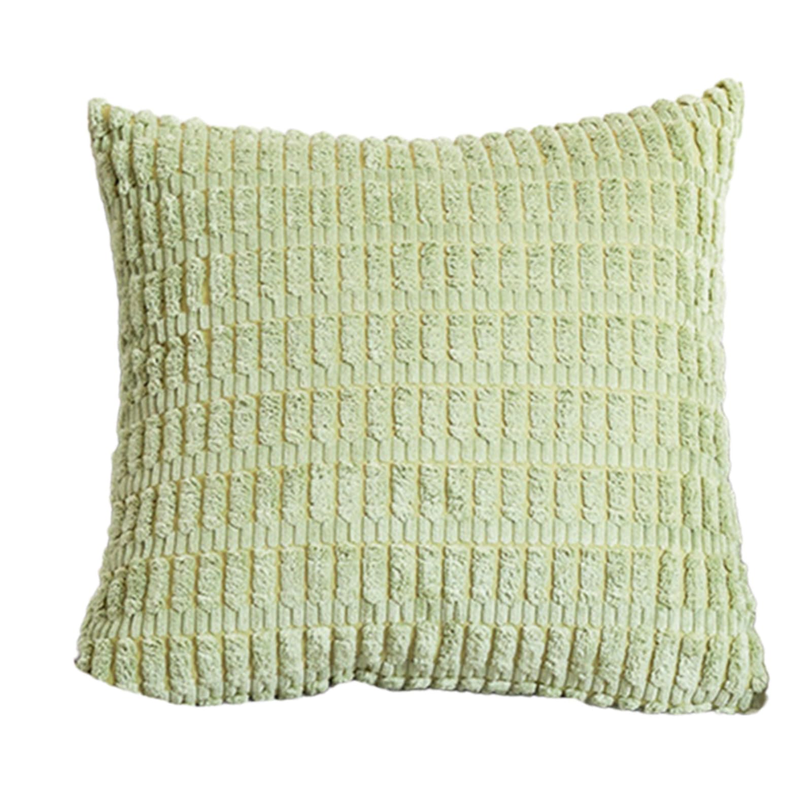 Elnwnnkc Green Cushions Pillowcase, Wheat Ear Grains Sofa Throw Pillow Covers To Care And Affections Cushions Covers