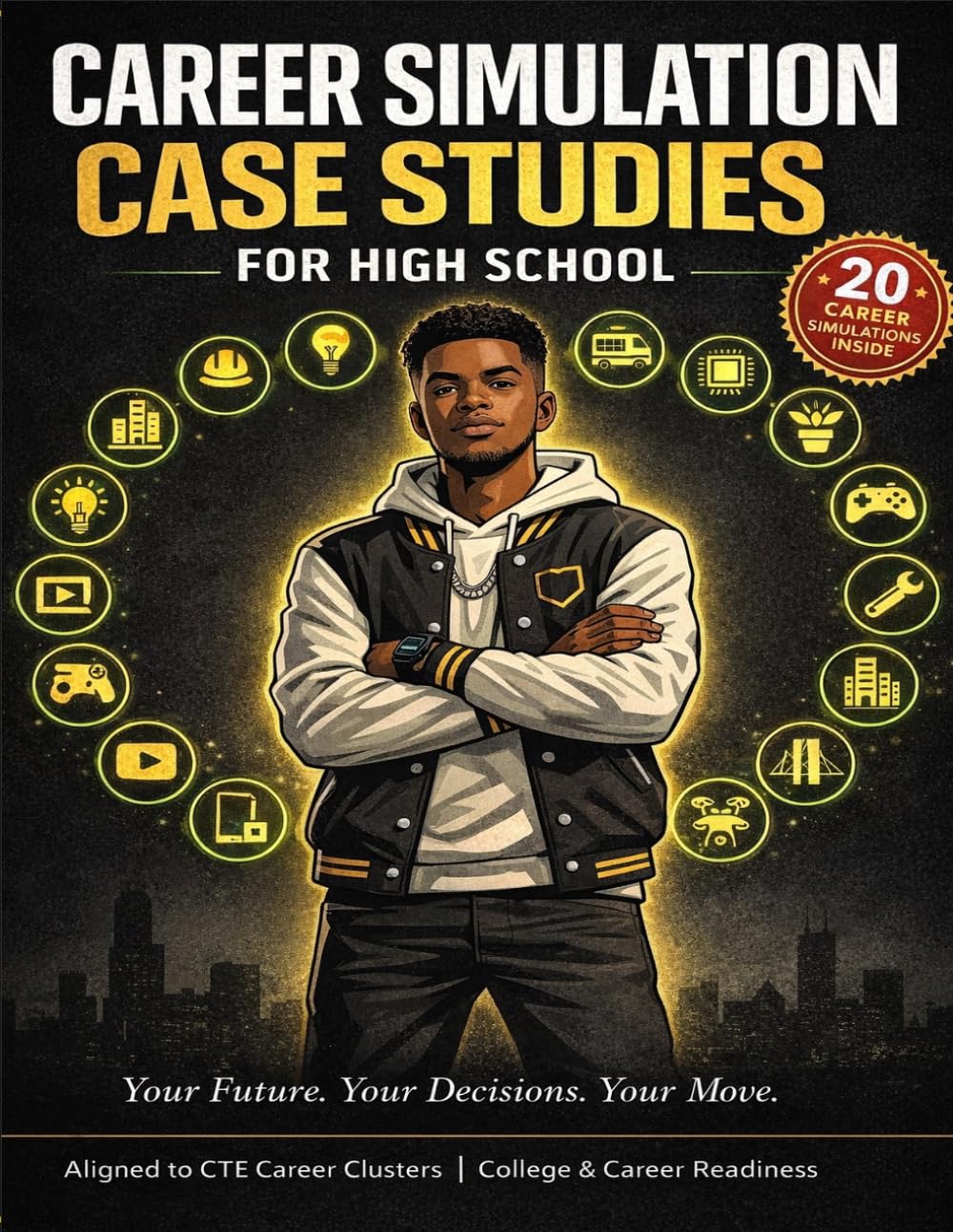 Career Simulation Case Studies for High School: 20 Real-World Workforce Simulations in Decision Making, Financial Literacy, and Career Readiness | CTE Aligned | Grades 9–12