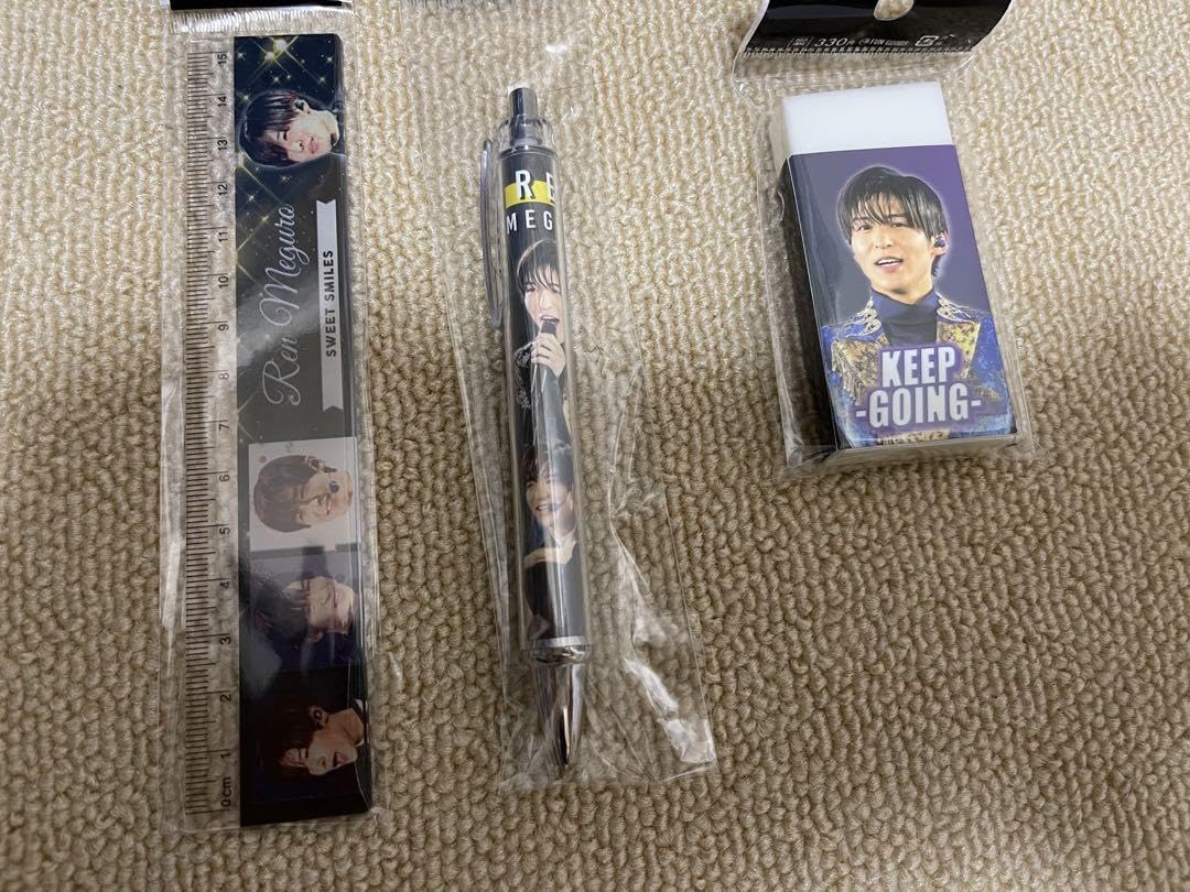 Amazon.co.jp: SnowMan 目黒蓮 消しゴム シャープペンシル スケール