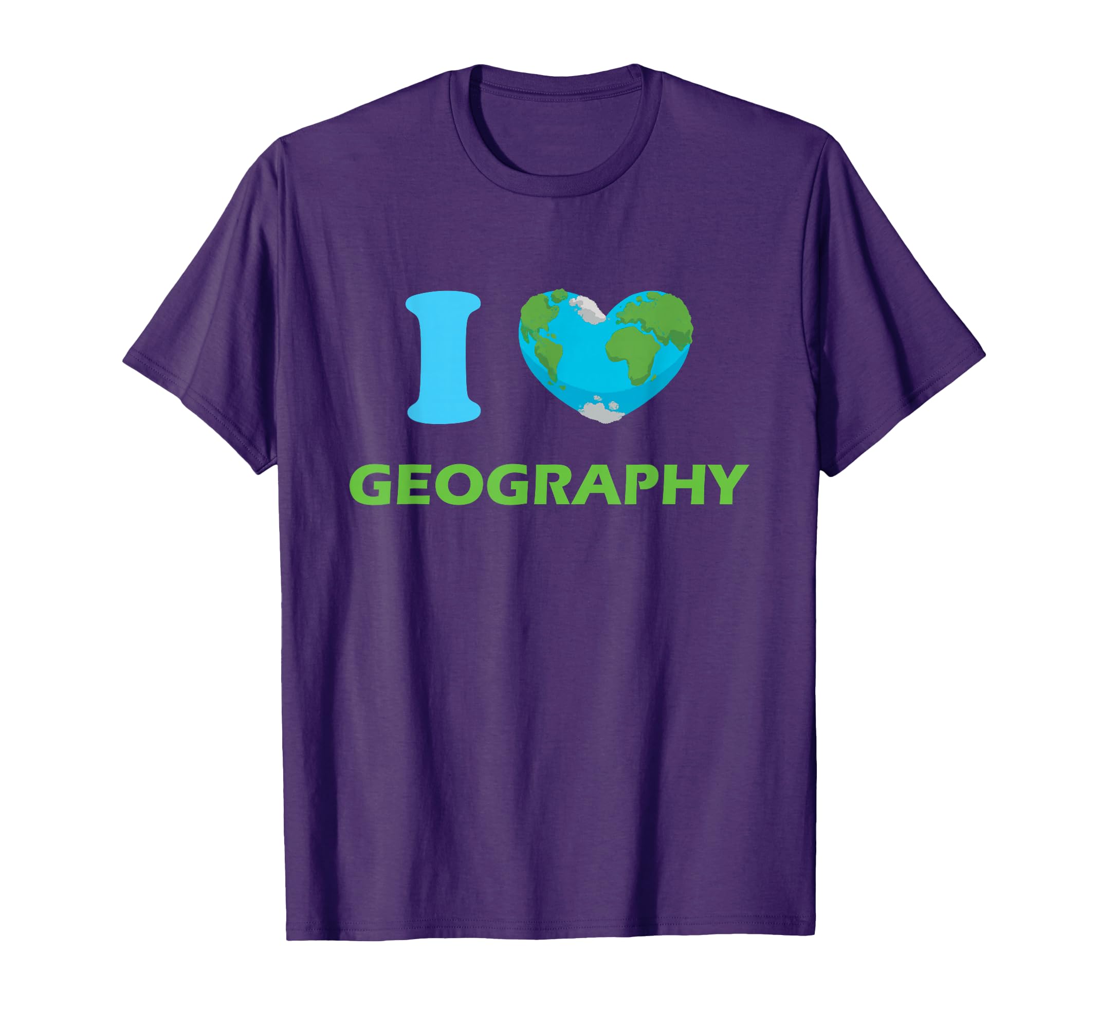 I Love Geography, Geography Teacher T-Shirt