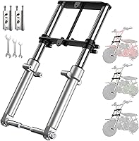 Vista 14 de Kit de Suspensión FRP Minibike - Horquilla Frontal para Mini Bicicleta, Compatible con Monster Mega Moto MMB80 MMB105 80cc 105cc Motovox MBX10 MBX11