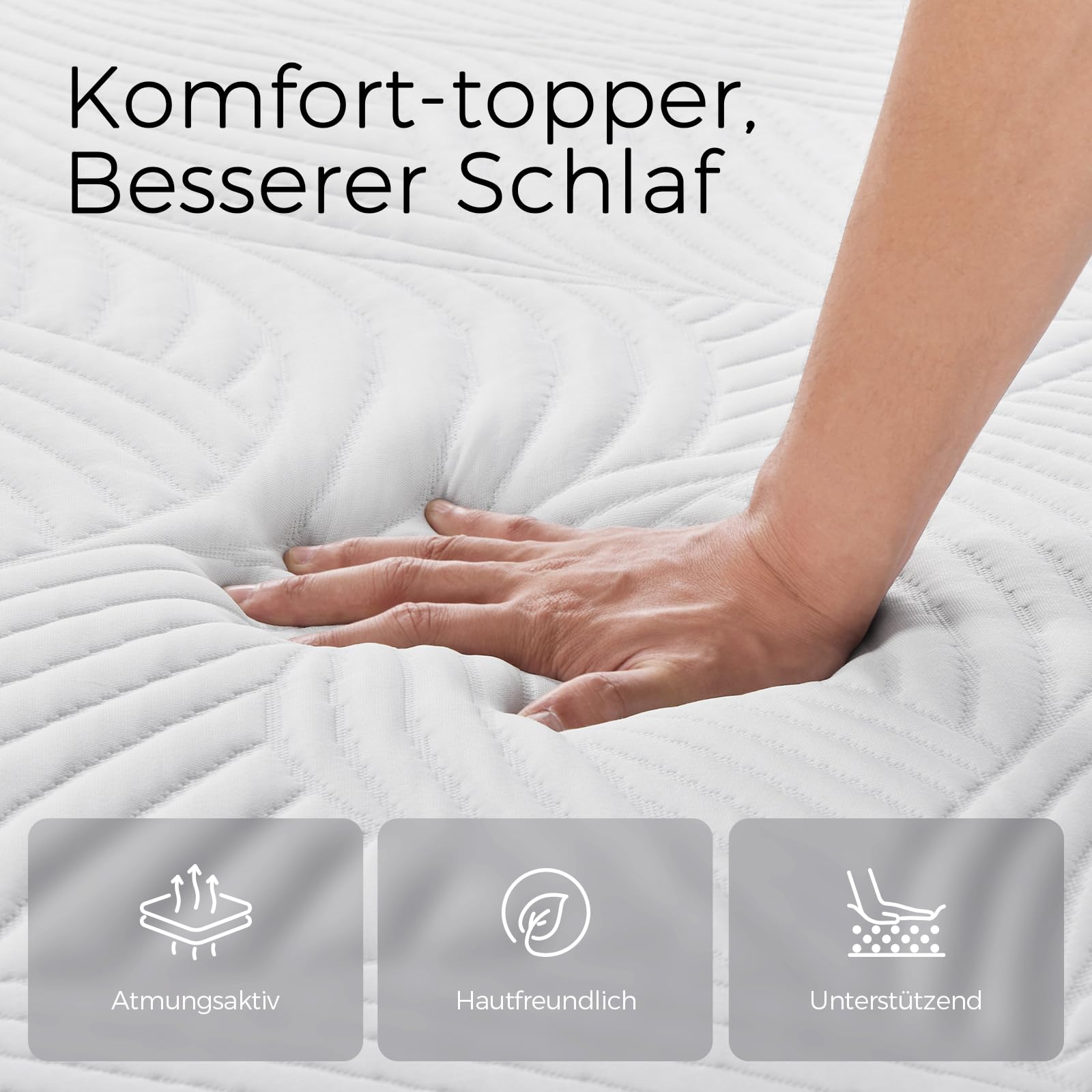 Sweetnight Topper 135x190cm – Bild 3