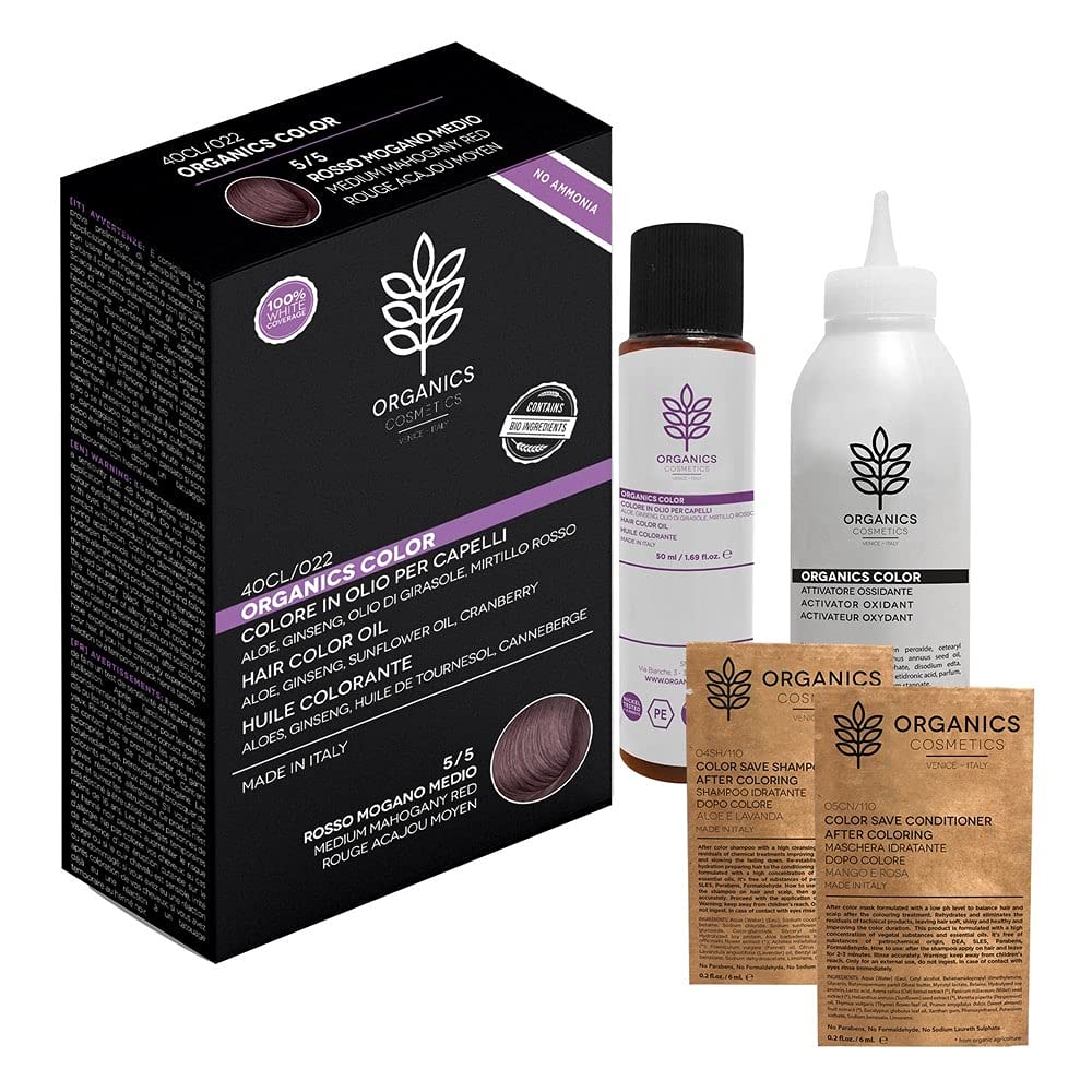 Organics Pharm Kit Organics Color 5/5 Rojo Caoba Medio-image