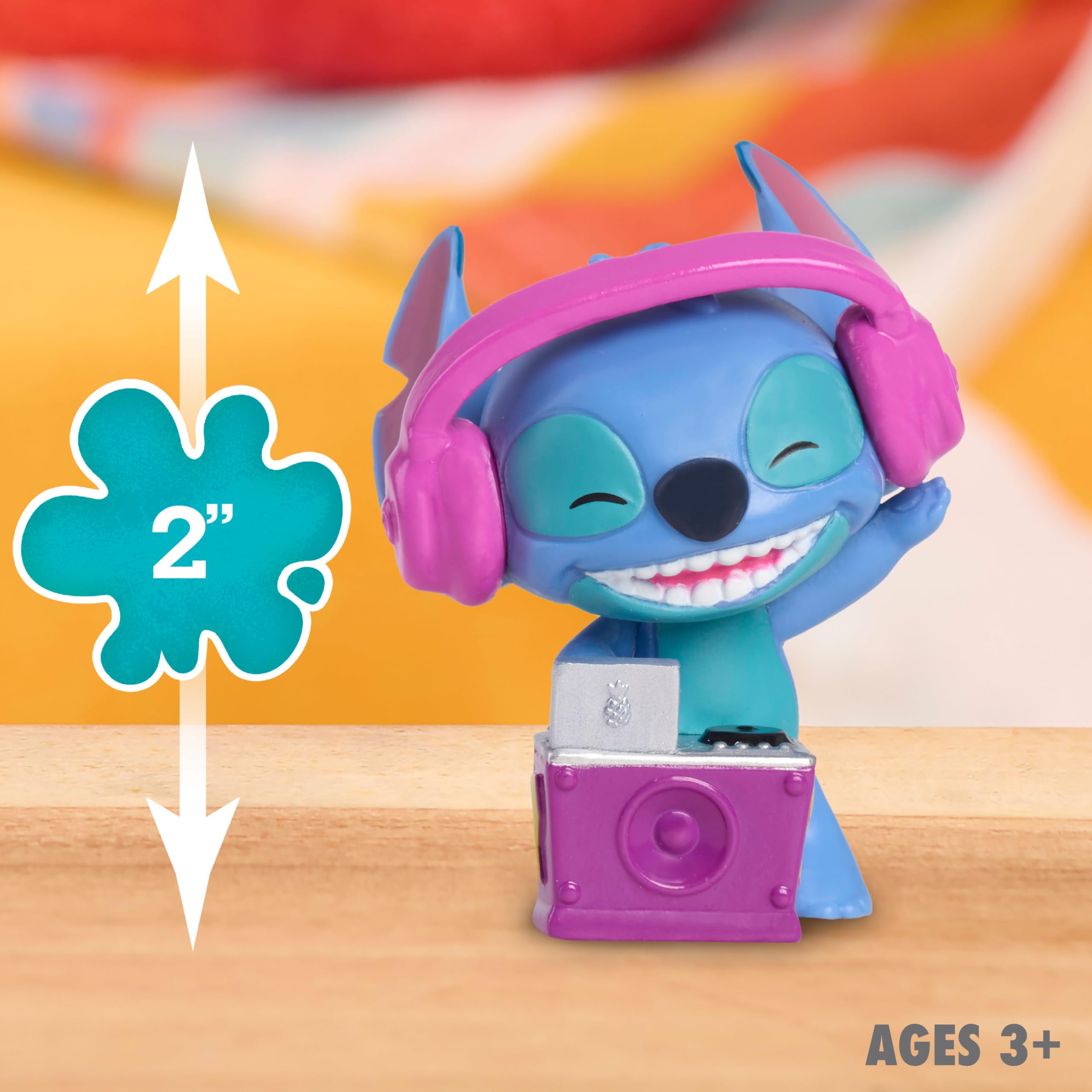 Disney Stitch That’s So Stitch Collectible Figures - Series 2, Mystery 2-inch Figurine, Blind Capsule