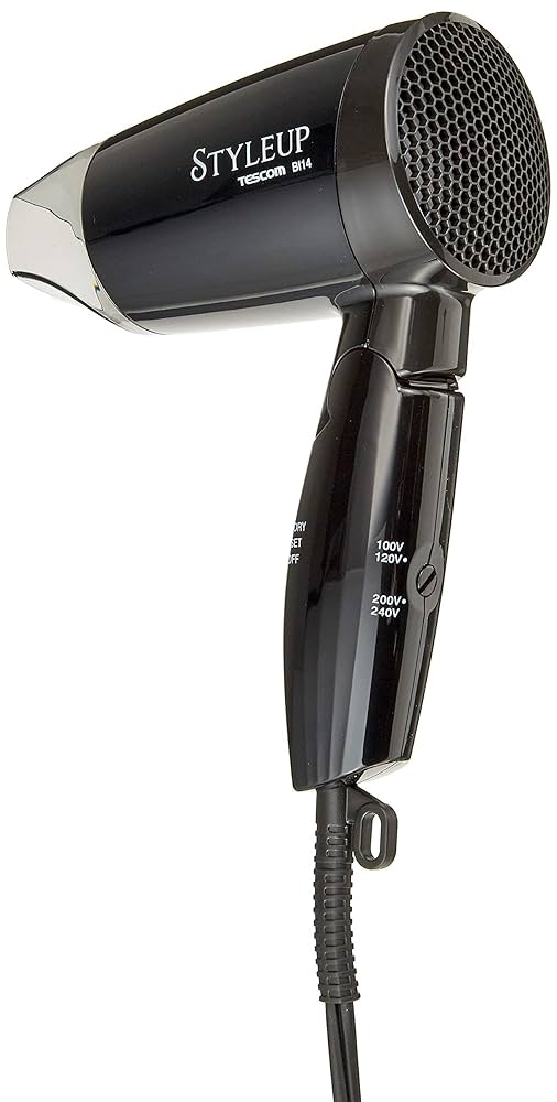 Amazon | テスコム STYLEUP ヘアードライヤー ブラック BI14-K