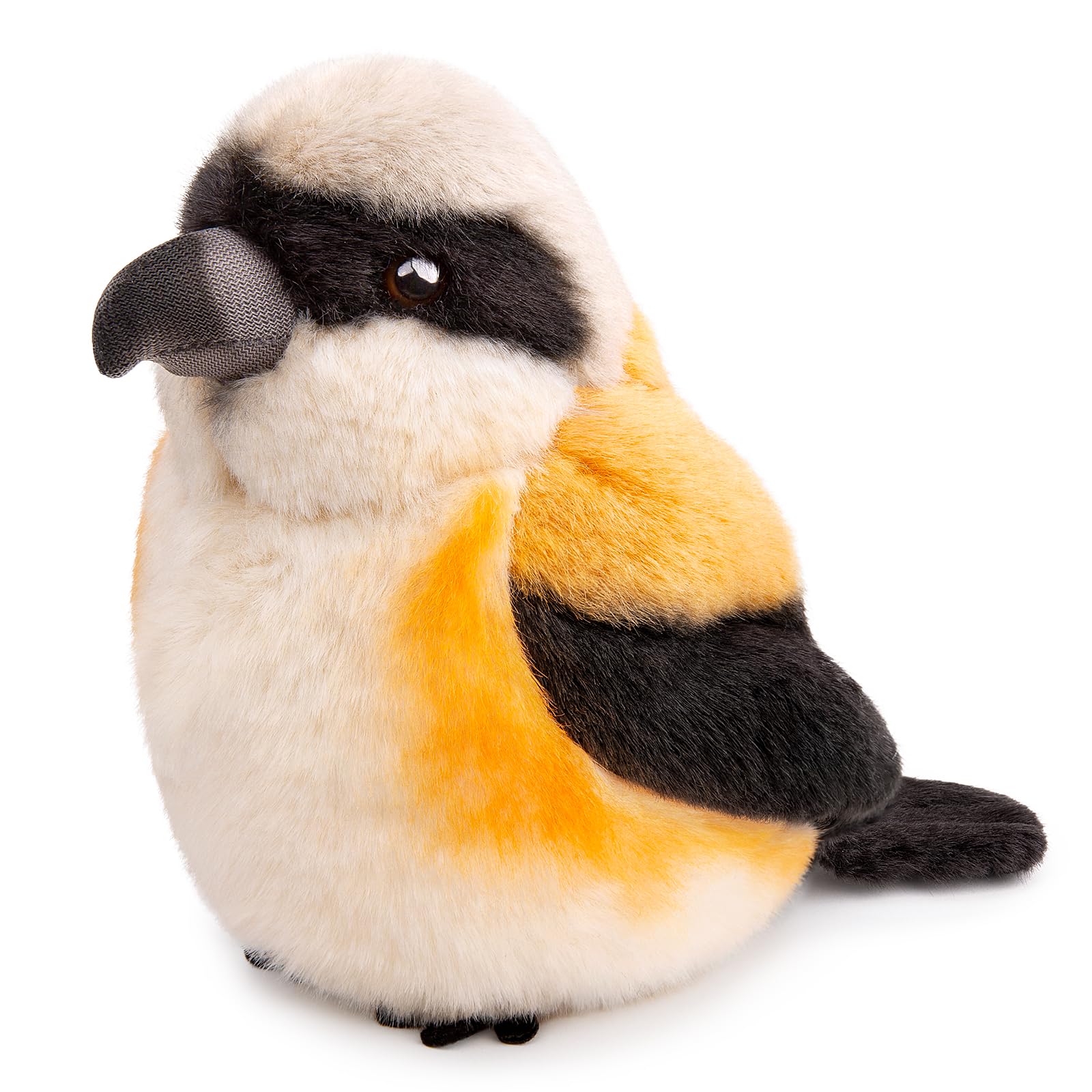 Amazon.co.jp: lilizzhoumax 本物そっくりのエナガぬいぐるみ 茶色の鳥