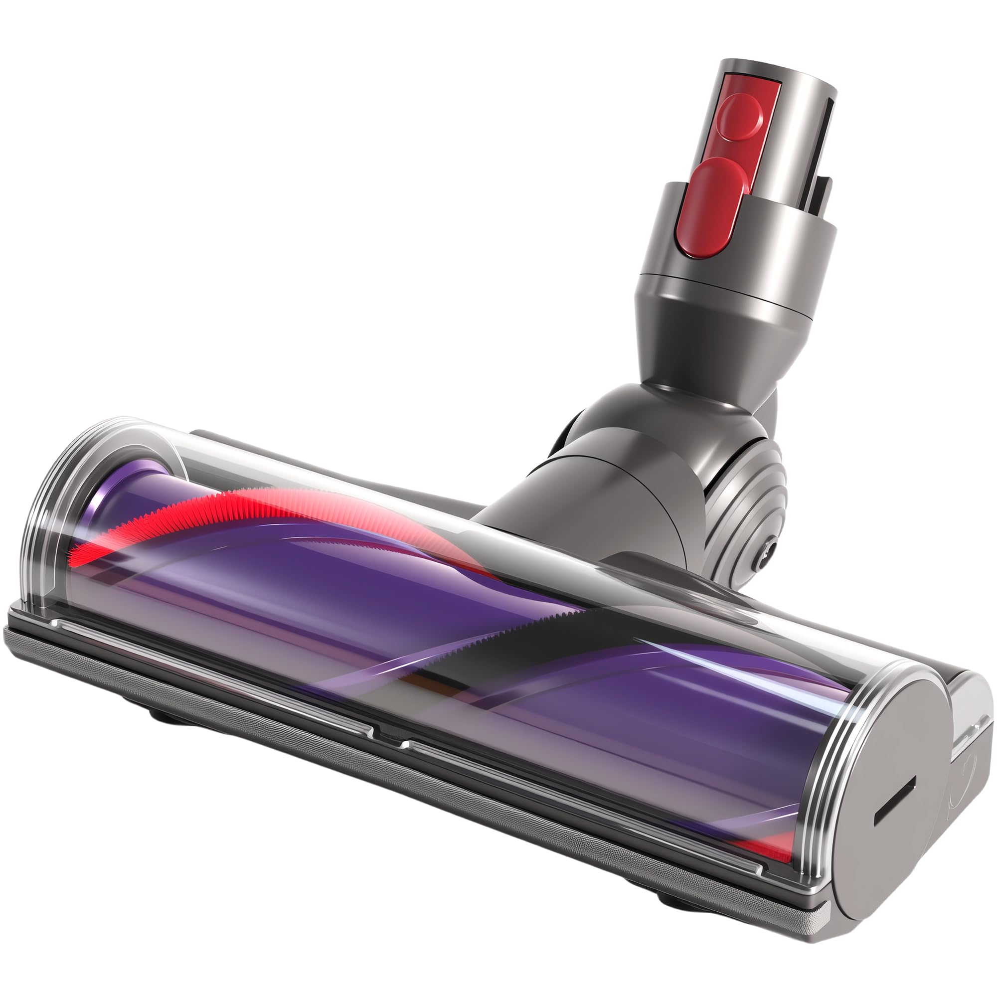 Cepillo compatible con Dyson V10 V11 V7 V8 V15, accesorio de repuesto para boquilla de suelo de turbina de 25 cm, adecuado para suelos duros y alfombras