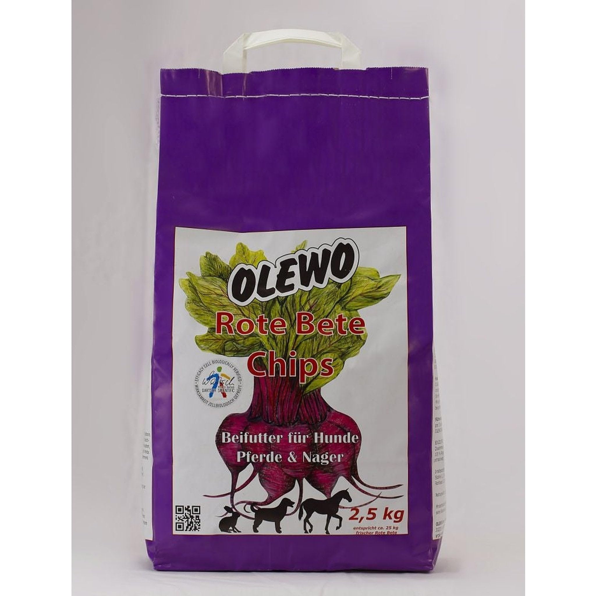 OLEWO Rote-Bete-Chips 2,5 Kg Garten