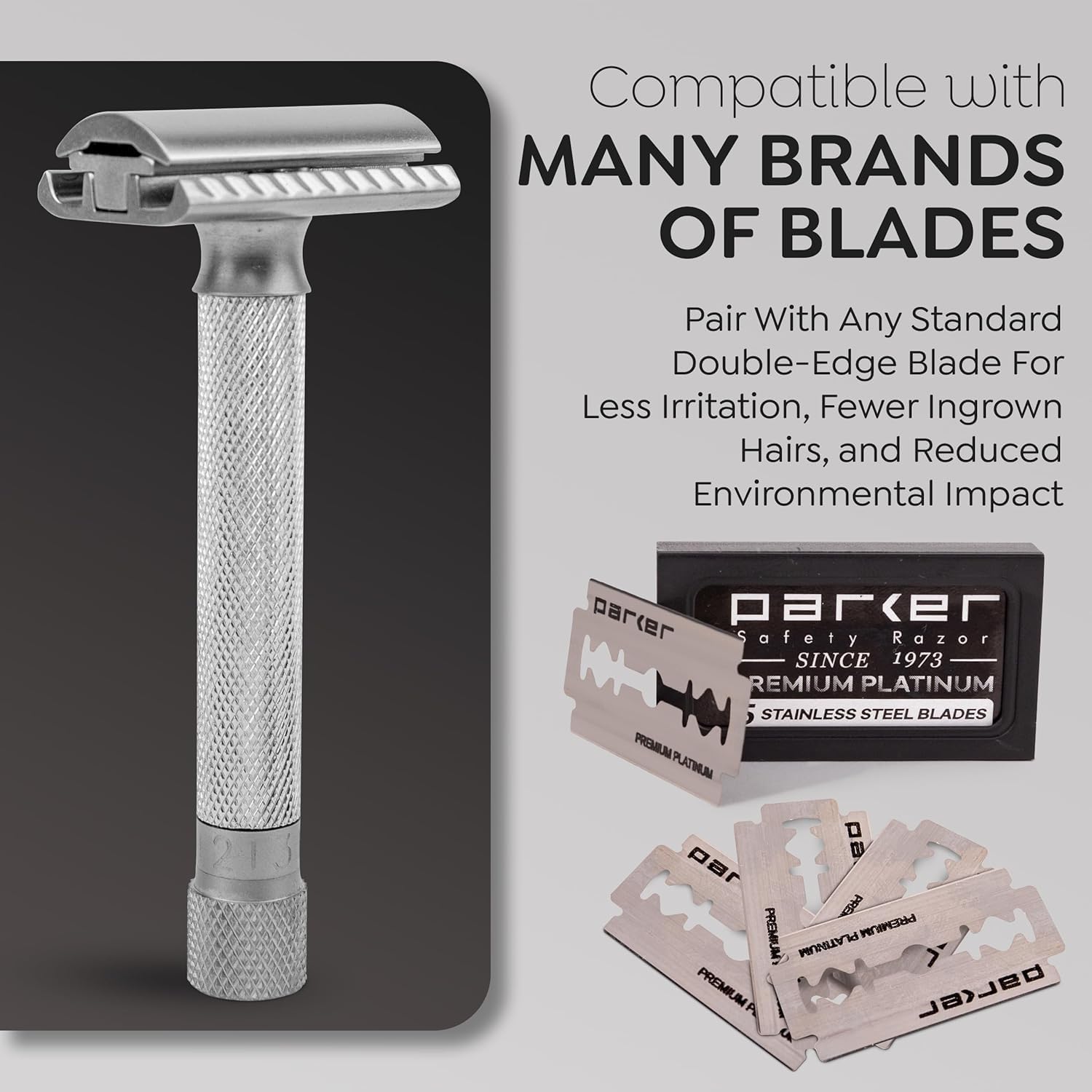 Amazon.com: Parker THE VARIANT CLOSED COMB - ADJUSTABLE Double