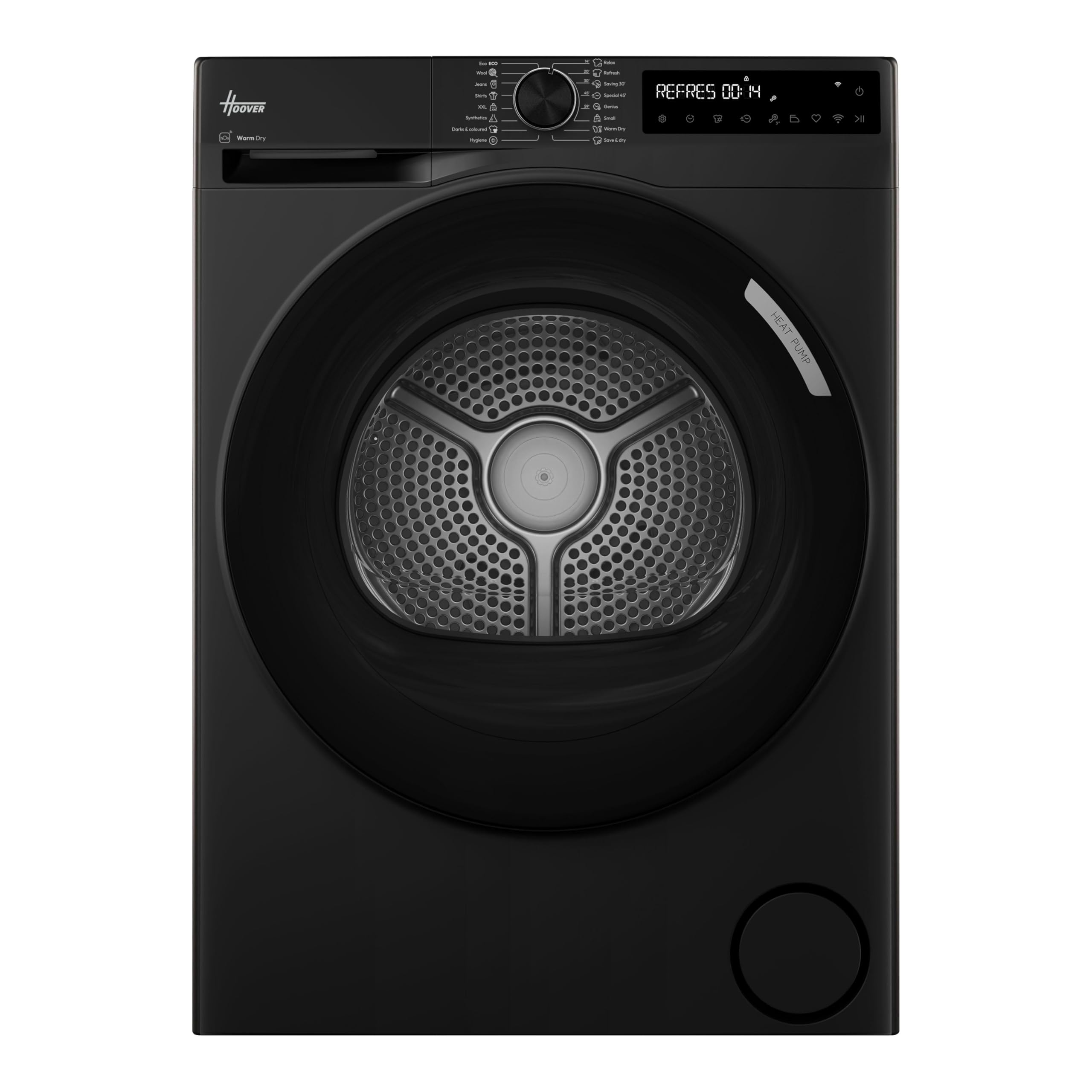 Hoover Pro Dry Series 3 HBR 10N3BJX-80 Tumble Dryer, 10kg, Matte Black, A++ Energy Class