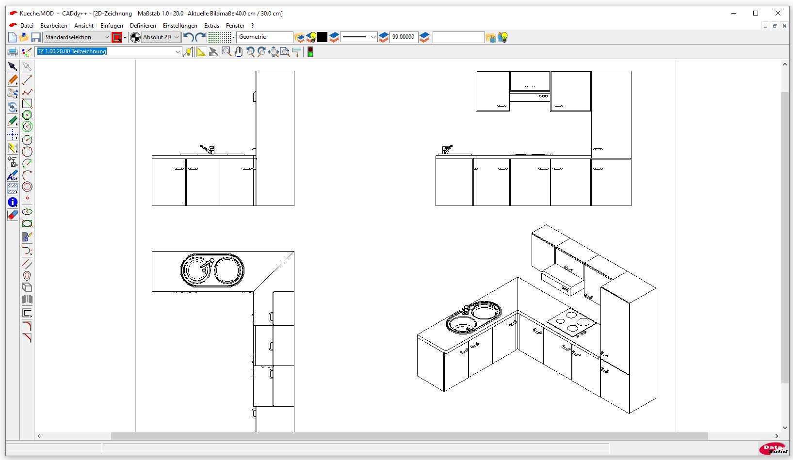 BeckerCAD 12 3D - CAD-Software und 3D-Zeichenprogramm für Architektur, Maschinenbau, Modellbau und Elektrotechnik - kompatibel mit AutoCAD - Programm für Windows 11, 10, 8, 7