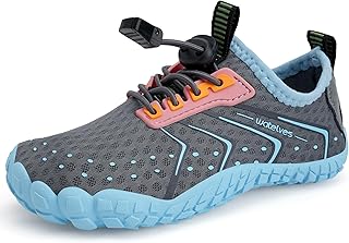 Barfußschuhe Kinder Barfussschuhe Wasserschuhe Junge Mädchen Badeschuhe Barfuß Schuhe Schwimmschuhe Aquaschuhe Schnell Trocknend Strandschuhe rutschfeste