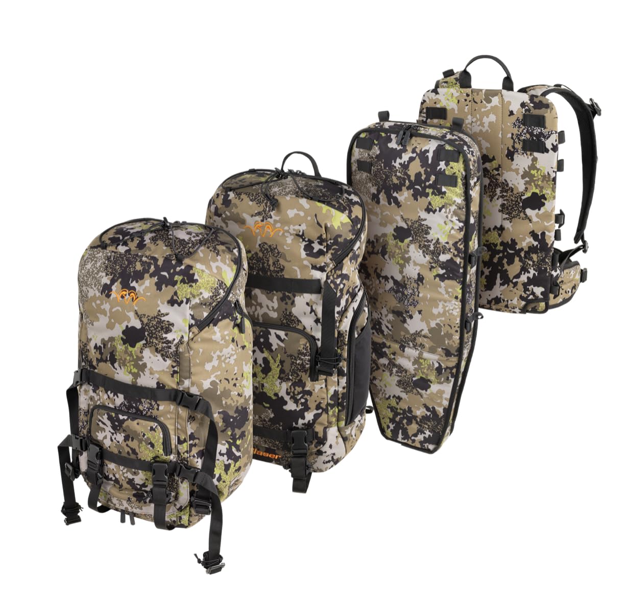 Blaser – Ultimate Backpack S | Modularer Jagdrucksack 30 L | MOLLE-System & Trinksystem-kompatibel | Dunkelbraun & HunTec | Kompressionsriemen & Stauraum (HunTec)