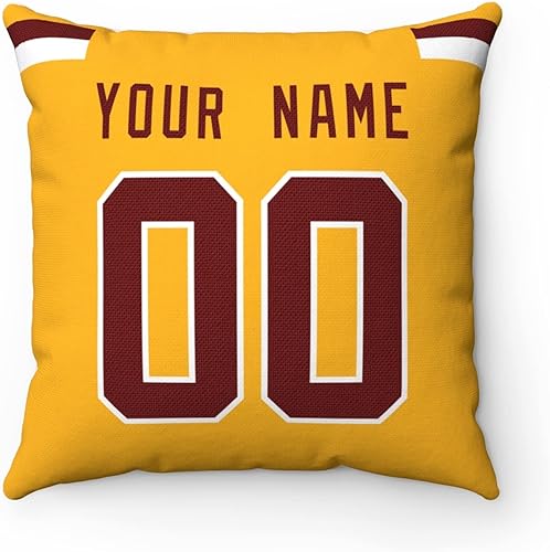 Miniatura 177 de ANTKING 2 paquetes de almohadas personalizadas con cualquier nombre y número para hombres, mujeres y niños Para Cincinnati