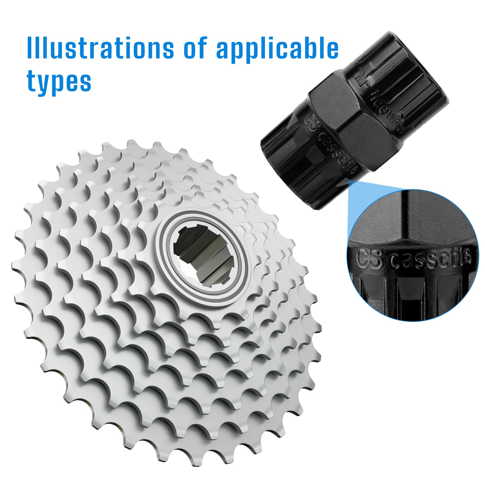 Amazon.com : Gosknor Freewheel Removal Tool, Steel Bike Freewheel