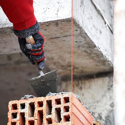 Miniatura 6 de Woanger 8 rollos Mason Line de 500 pies de longitud trenzado de nailon de masonería de nailon para construcción, jardinería, manualidades, proyectos