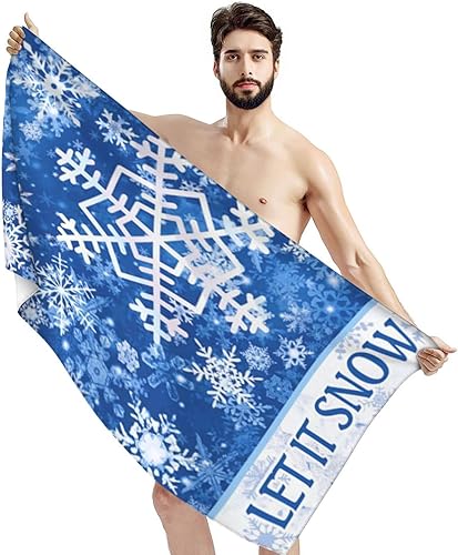 Miniatura 10 de Dujiea Toalla de playa de microfibra, toallas de baño grandes vintage de pulpo de sirena para mujeres y hombres, toallas de baño de secado rápido,