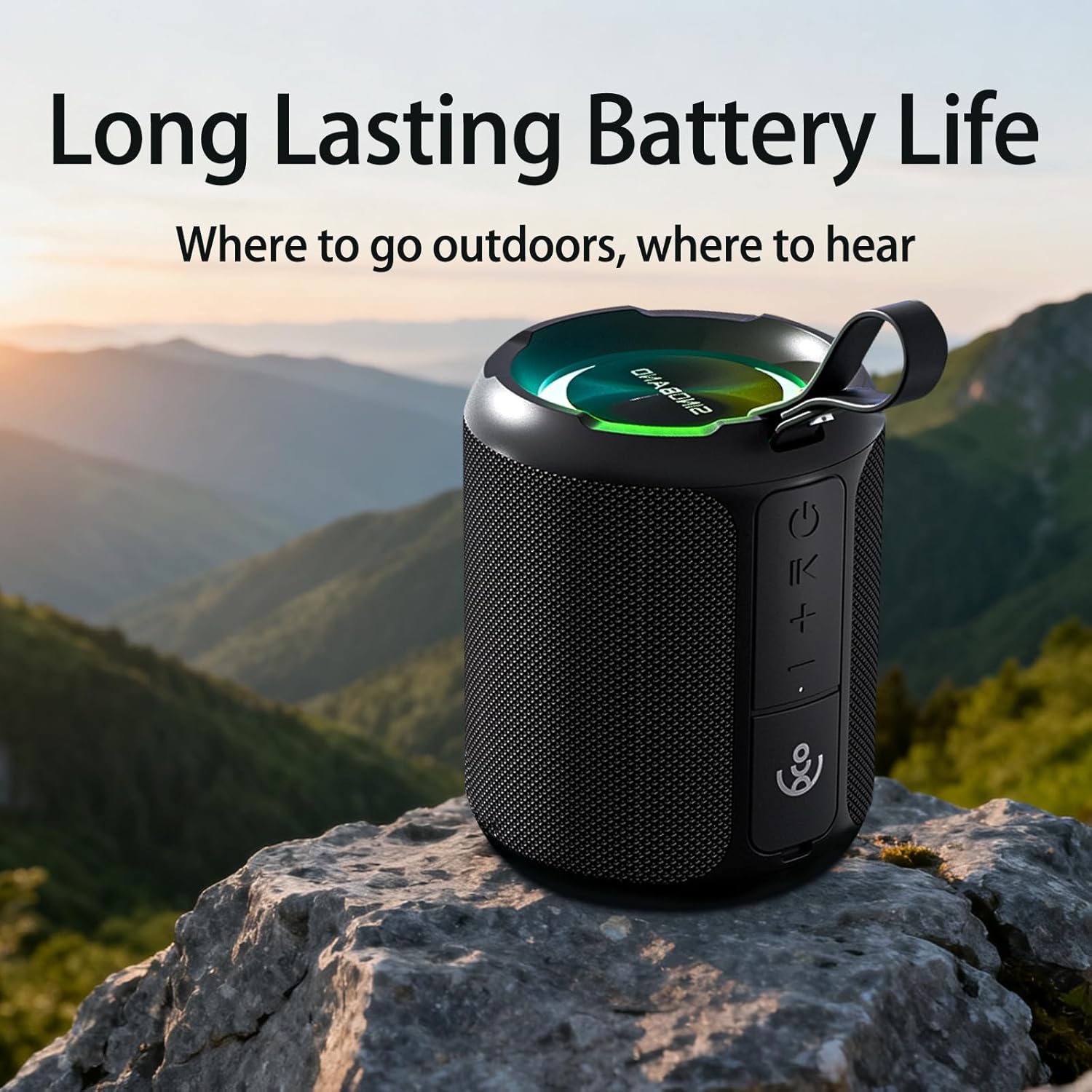 xdobo SINOBAND 3 Kingdoms Portable Bluetooth Speaker Small Bluetooth Speakers Waterproof 20 Hour Playtime Computer Speakers Wireless with RGB Lights for Party/Beach/Home/Outdoor/Birthday Gift - Image 7