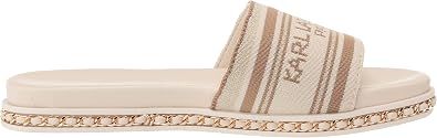 KARL LAGERFELD Women's BijouSlide Sandal