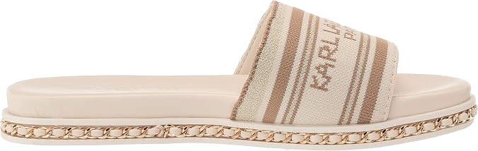 KARL LAGERFELD Women's BijouSlide Sandal