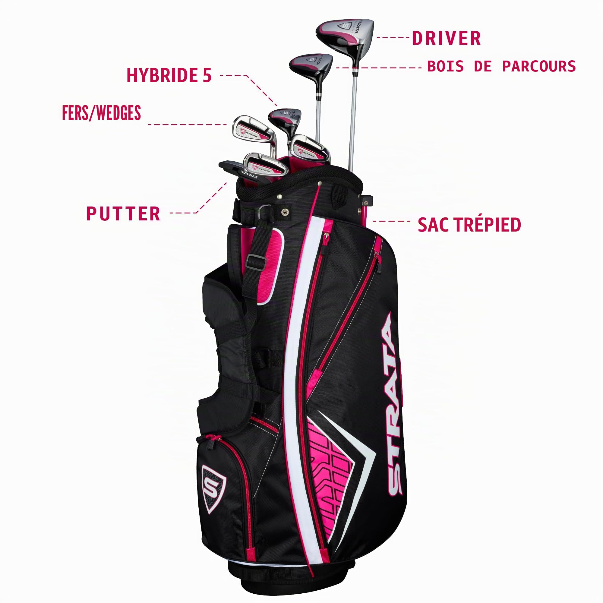 Strata - Ensemble de clubs de golf pour femmes