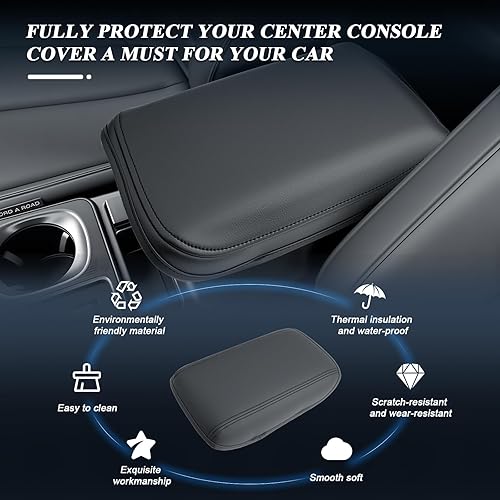 Vista 3 de BIBIBO Funda para consola central Subaru Outback 2026 Subaru Outback, funda para reposabrazos 2026, protector de reposabrazos Outback 2026
