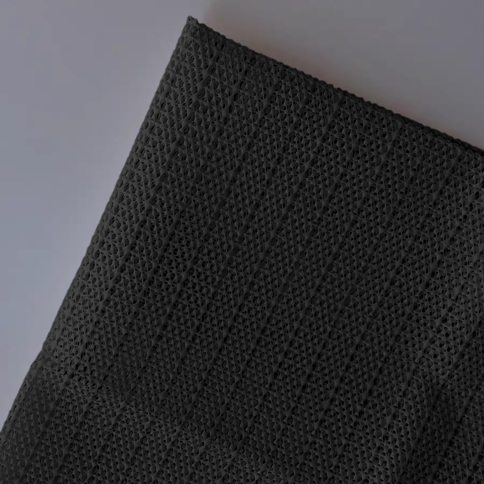 Rutschmatte Teppich 185 x 270 cm Waschbare, Wiederverwendbare, Hält Ecken Flach, Zuschneidbar, Antirutschmatte Teppich Stopper/rutschfeste Matte/Anti-Rutsch-Matte für Zuhause, Schwarz