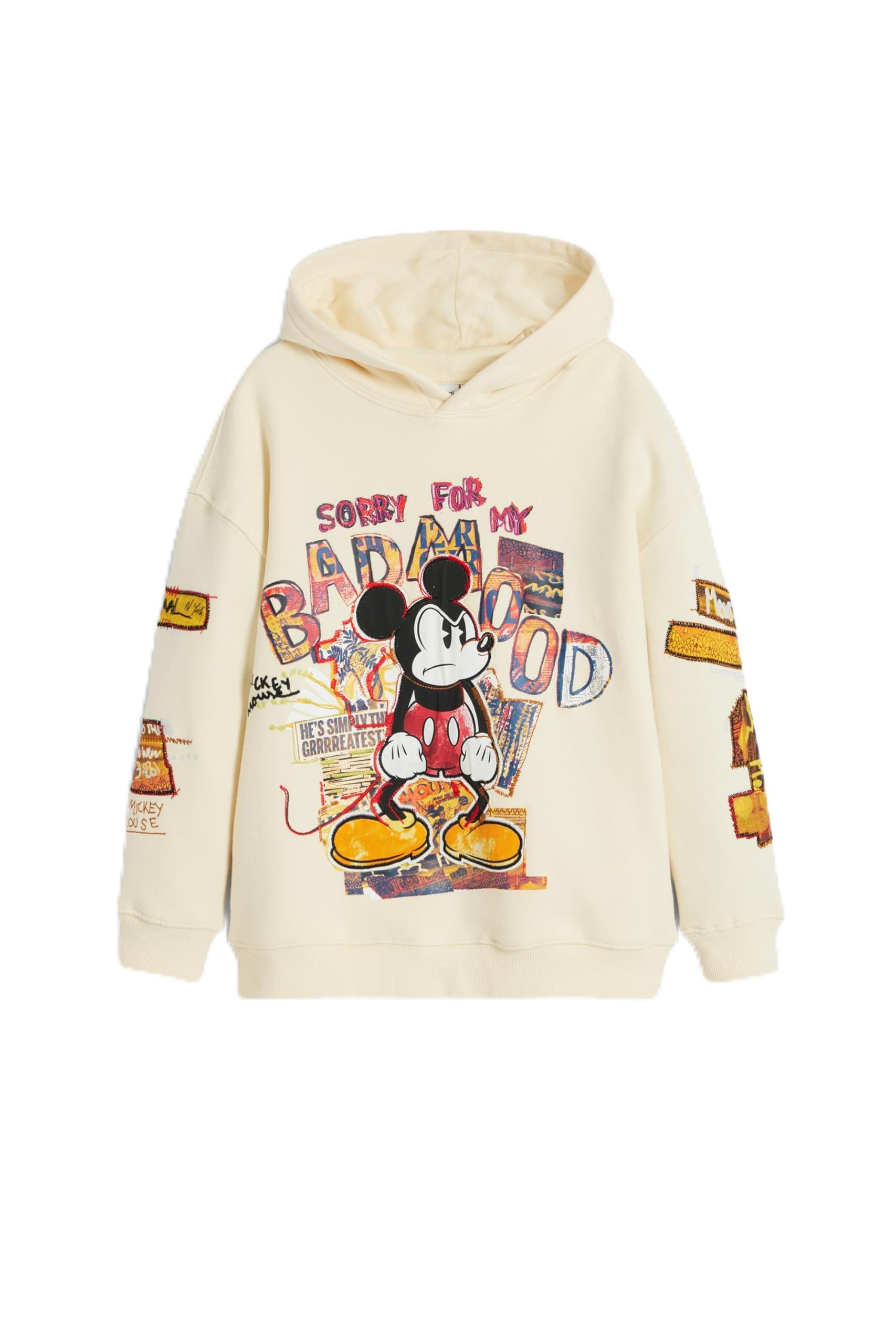 Desigual Unisex Kinder 25SBSK08 Sweatshirt, White, 9/10