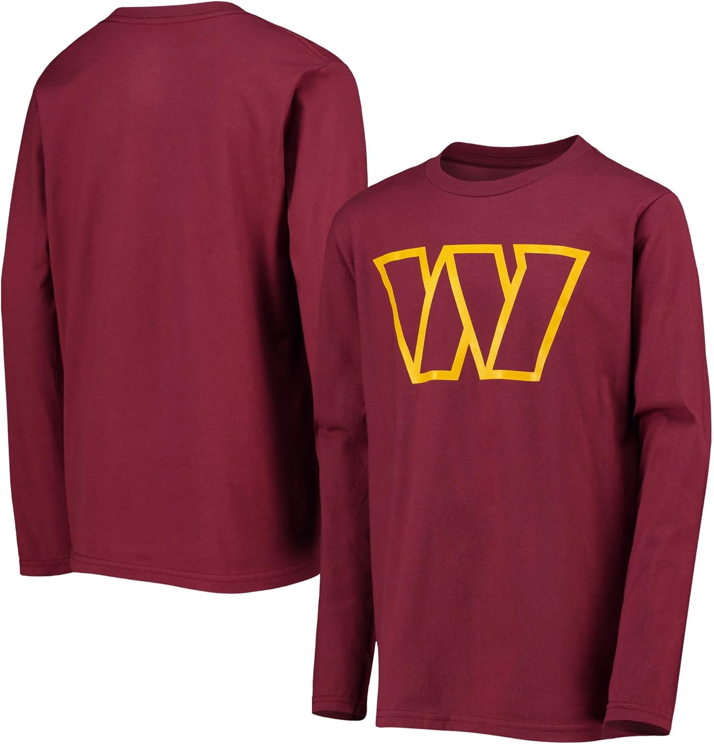 Outerstuff Chicago Bears Youth Team Logo Long Sleeve T-Shirt - Navy Blue