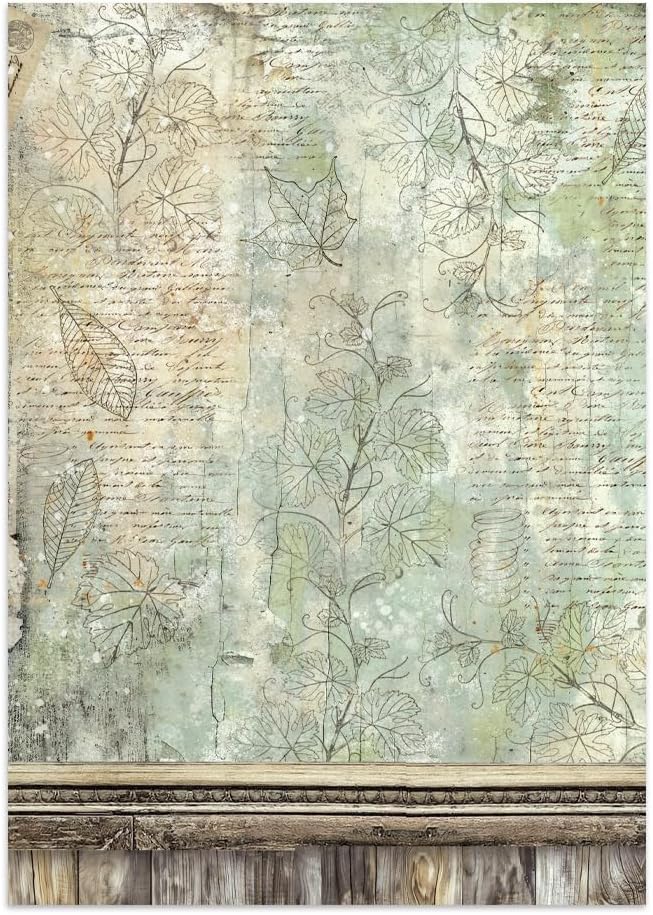Stamperia - Junk Journal Stickers, Cut-Outs, and Backgrounds for Scrapbooks, Albums, Card Making, Bullet Journalling and More, Perfect for Hobbies, Crafts, and Gifting (Herbarium Silvae)