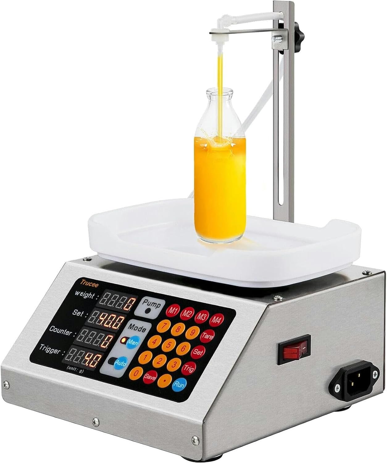 Viscous Liquid Quantitative Filling Machine Liquid Filling Machine Automatic Liquid Filling Machine 10-3000ml Bottle Filling, Filling Machine~/