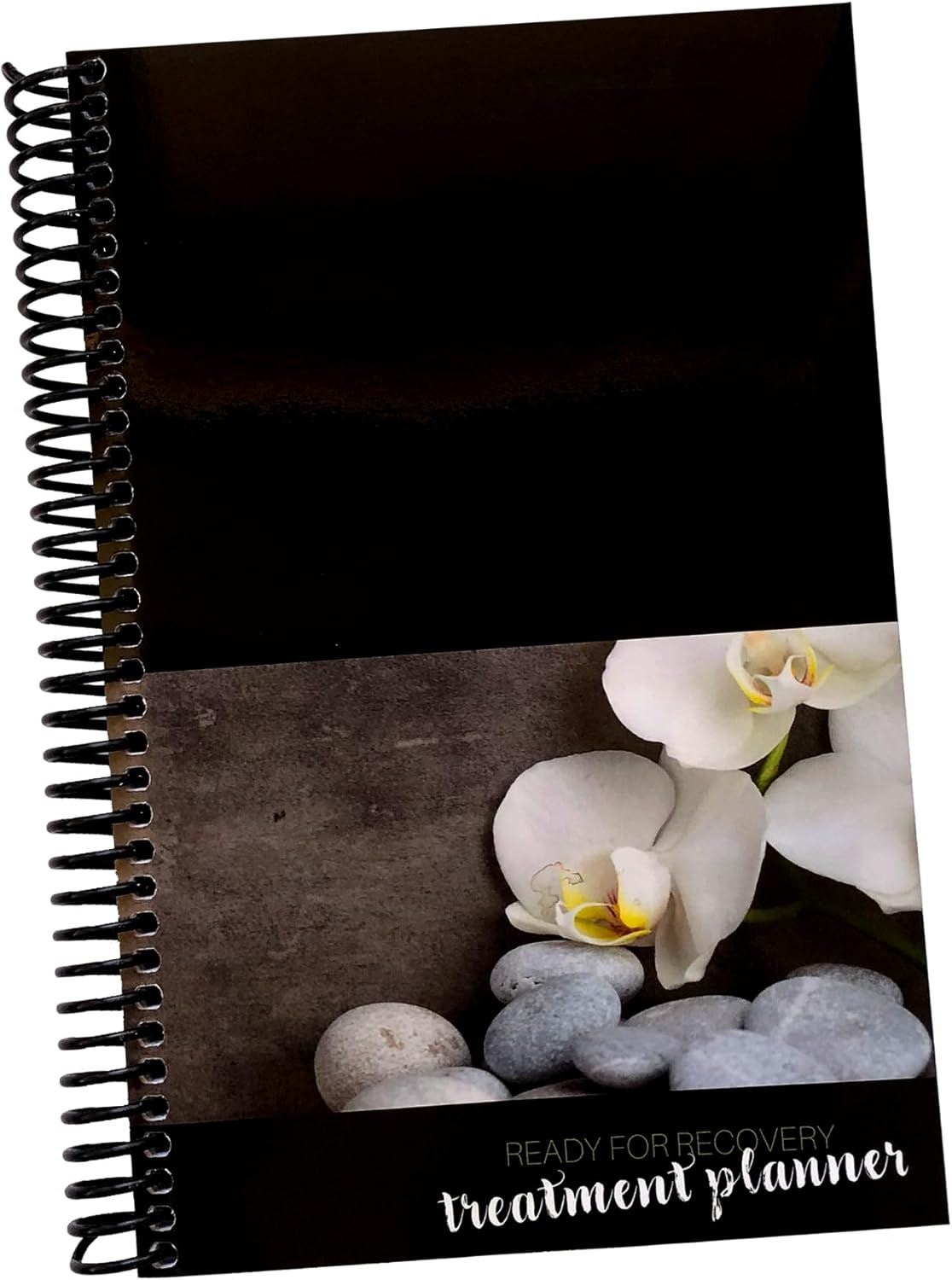 Breast Cancer Treatment Planner - Breast Cancer Gift | Helping Cancer Patients Navigate the Chaos of Cancer Treatment from Diagnosis through Survivorship (Black Orchid)