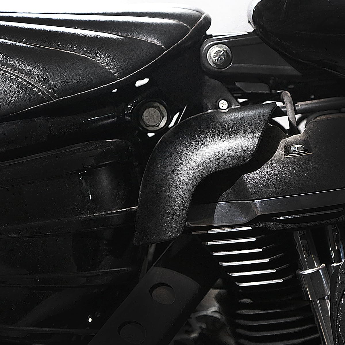 Amazon | ブラック ミッドフレーム エアディフレクター Harley 2018 