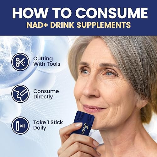 Miniatura 7 de Suplemento líquido Nad de 1500 mg, extra fuerte NAD+ con nicotinamida ribósido hidrógeno malato, fitosoma quercent, resveratrol, PQQ,