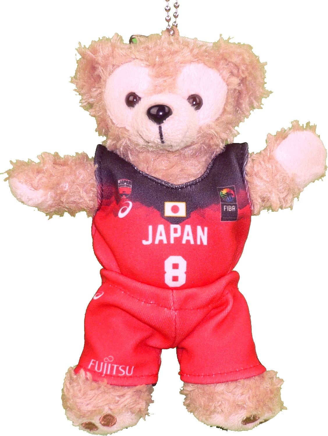 Amazon.co.jp: チャームドライフ ダッフィー 服 衣装 日本代表 ぬい