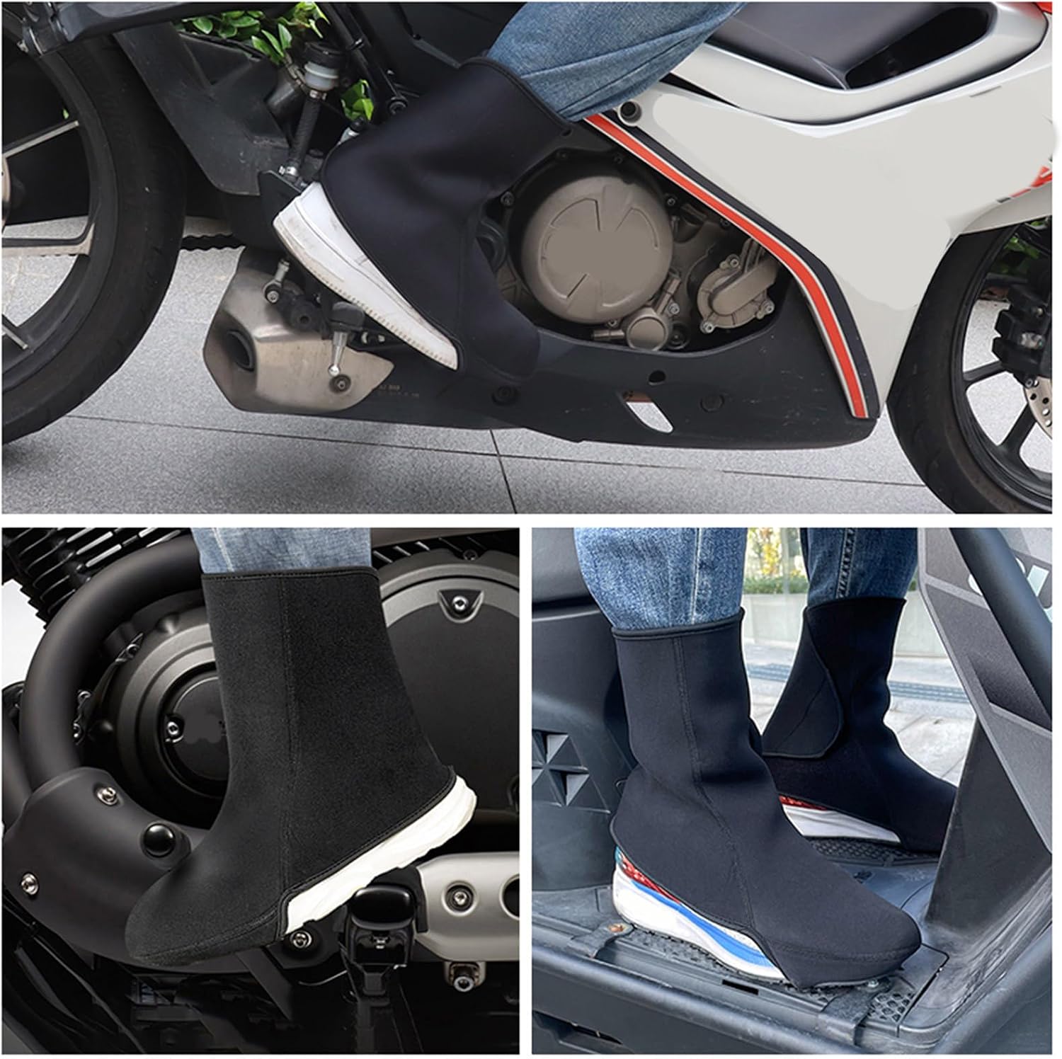Thickened Nonslip Shoes Protector Motorcycle Cycling Cover Enduring