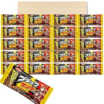 Amazon | 有楽製菓 ブラックサンダー 1本（標準21g）×20袋