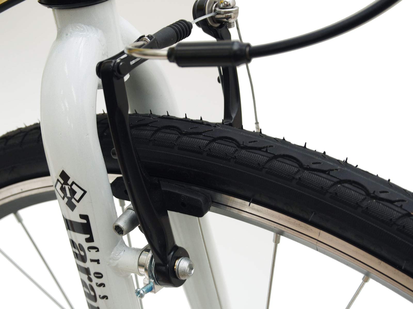 Amazon | ターラント (TARANTO) レッド 430mm シマノ6段変速 クロス 
