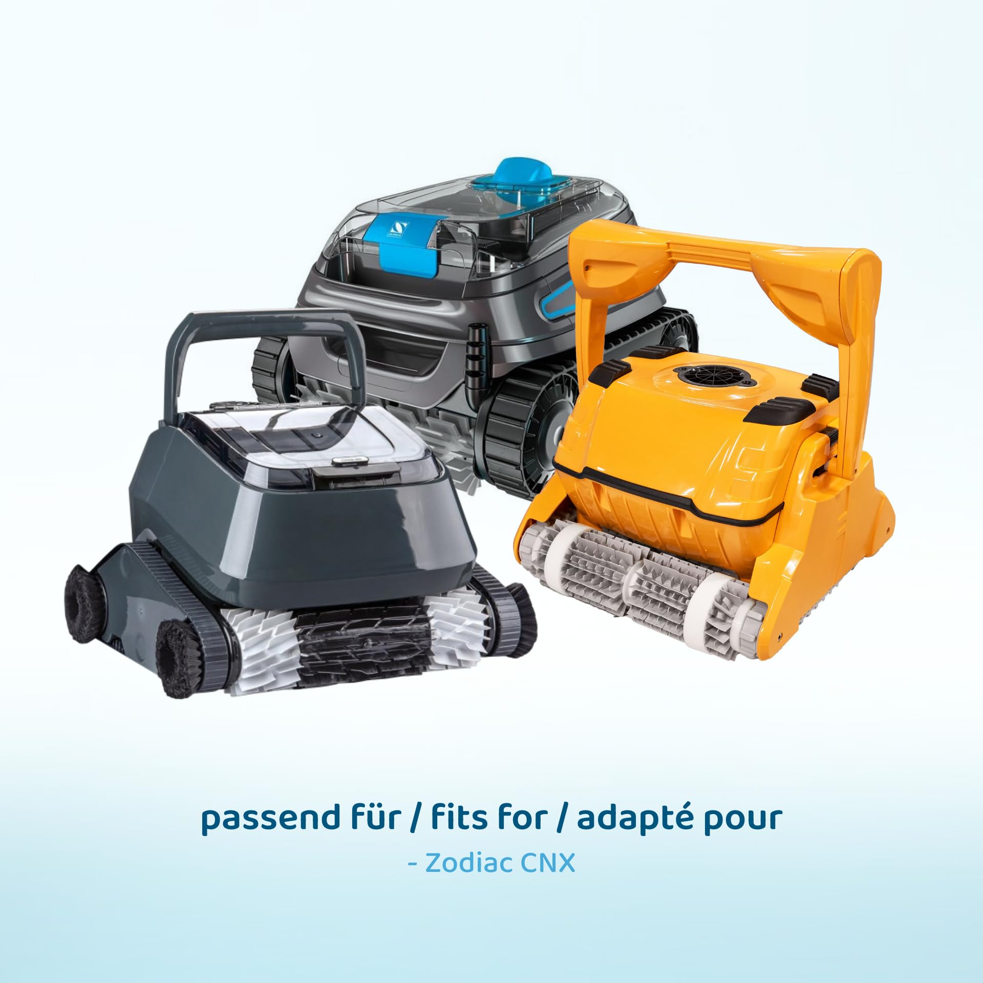 PureFlow Zodiac CNX - Filtro para robot de piscina - Filtro fino reutilizable para reemplazar el filtro - 3 filtros finos, filtro de volumen 3D patentado, sin cesta de filtro