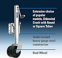 Vista 2 de Gato hidráulico para remolques Fulton XPD15L 0101 de 1500 libras con doble rueda Capacidad