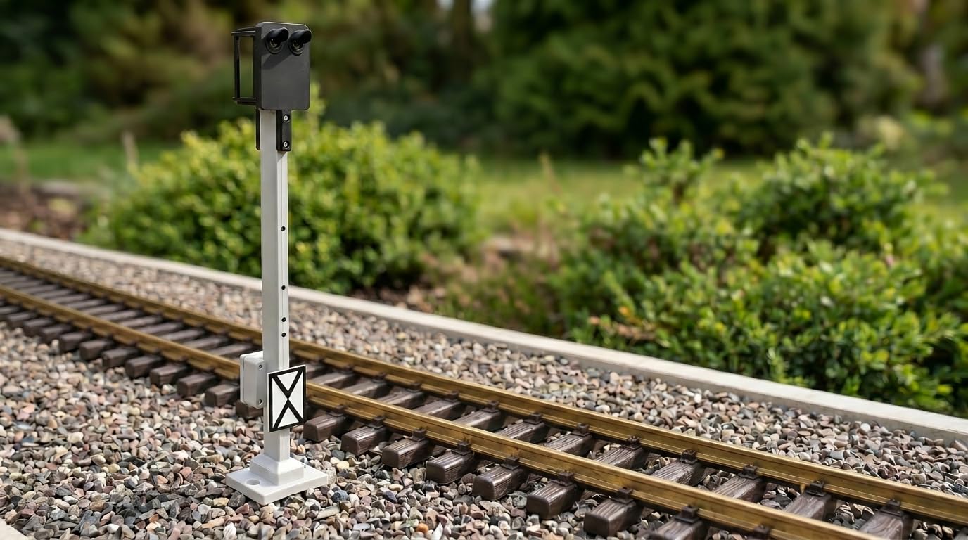 Lichtsignal Typ HL Vorsignal für Spur G analog / digital mit
