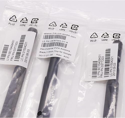 Miniatura 5 de BestParts - Antena externa PIFA negra de repuesto para Lenovo ThinkCentre M73 M83 M93 M600 M700 M800 M900 P330 03T7203 31504221 4.449in 5Ghz