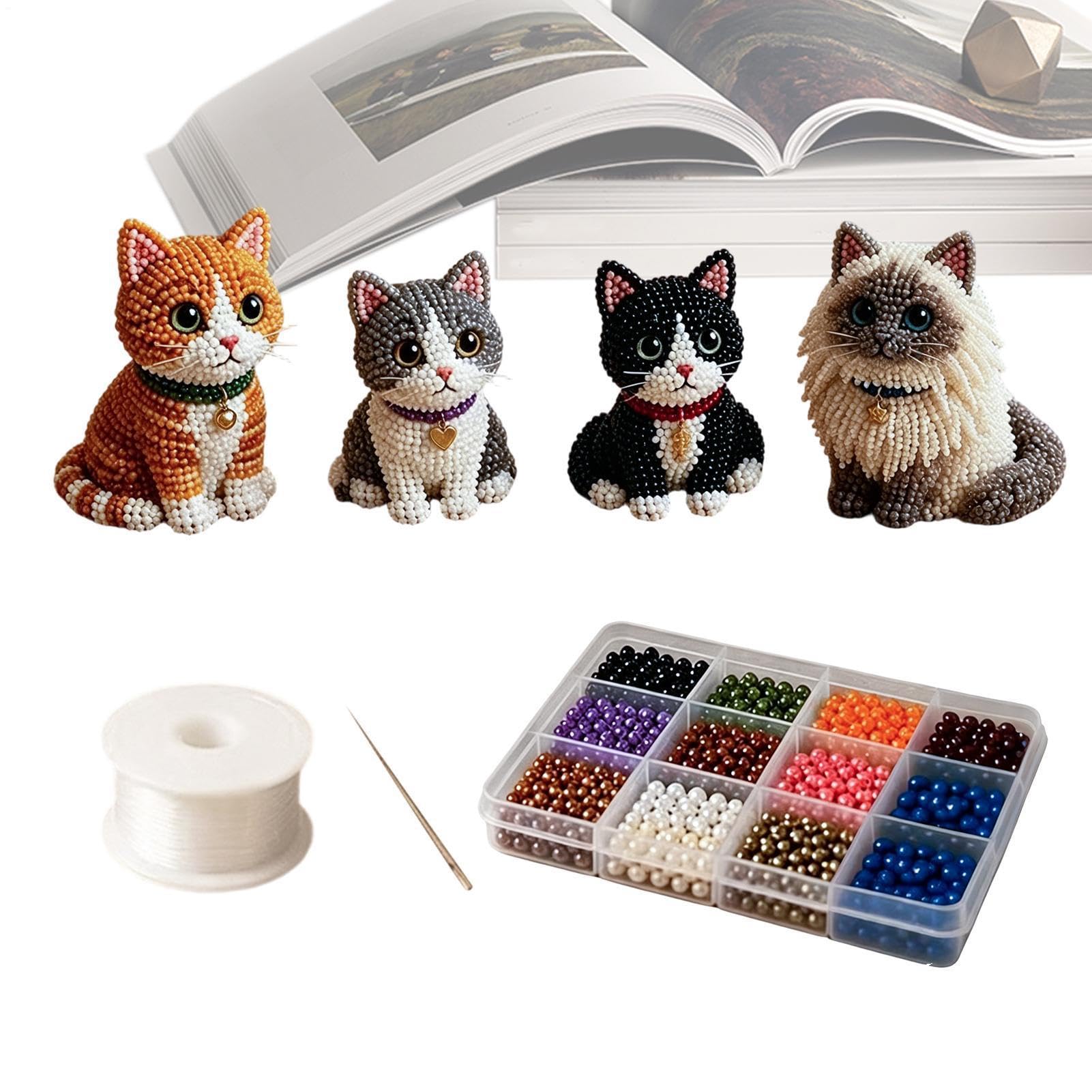 Kit de cuentas de animales 3D para decorar tu escritorio y oficina 8